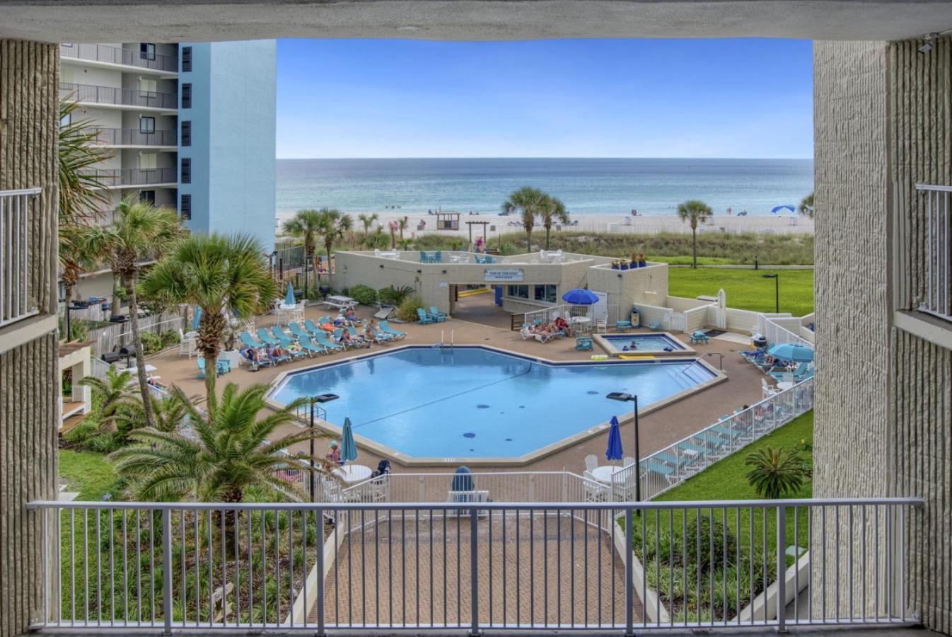Seas The Day - Top Of The Gulf 320 - Beach Front Resort - Free Beach Chair Service Panama City Beach Eksteriør billede