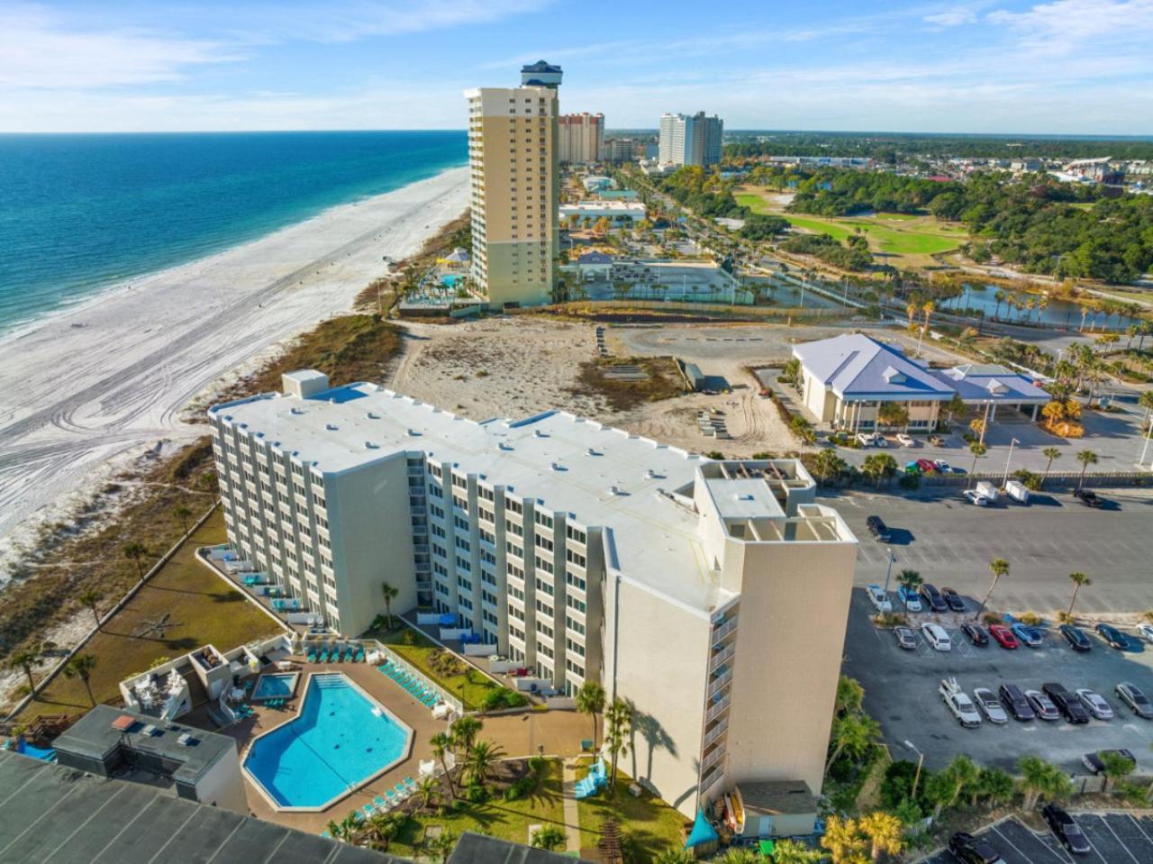 Seas The Day - Top Of The Gulf 320 - Beach Front Resort - Free Beach Chair Service Panama City Beach Eksteriør billede